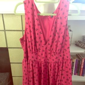 Torrid butterfly fit and flare dress